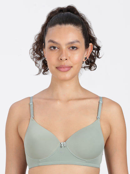 Olive Green Flawless Fit Ultra-Comfort Padded Bra