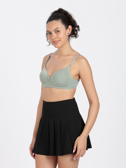 Olive Green Flawless Fit Ultra-Comfort Padded Bra
