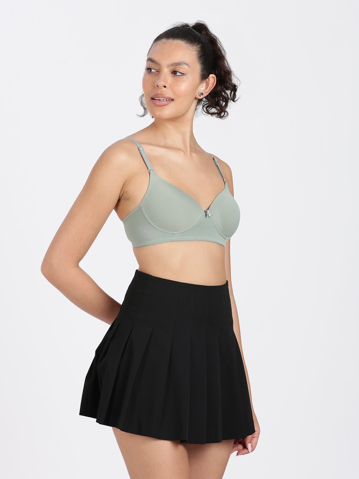 Olive Green Flawless Fit Ultra-Comfort Padded Bra