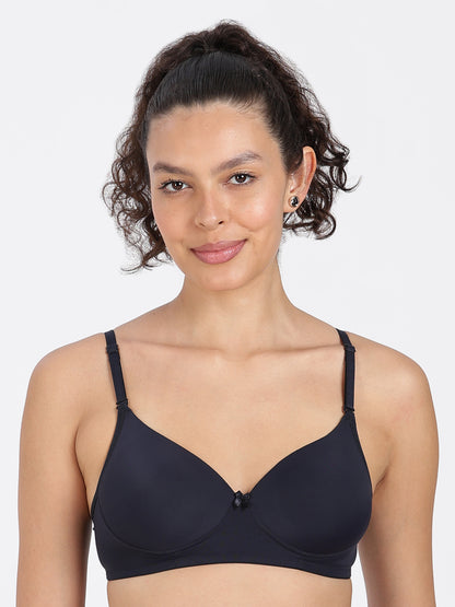 Navy Blue Flawless Fit Ultra-Comfort Padded Bra