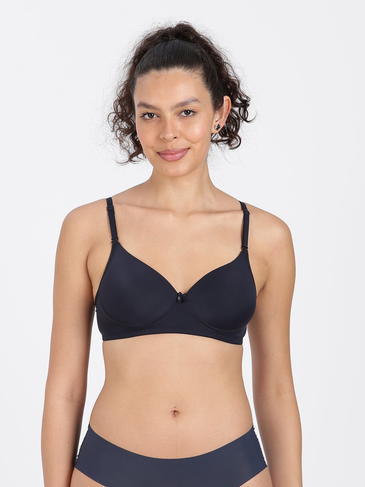 Navy Blue Flawless Fit Ultra-Comfort Padded Bra