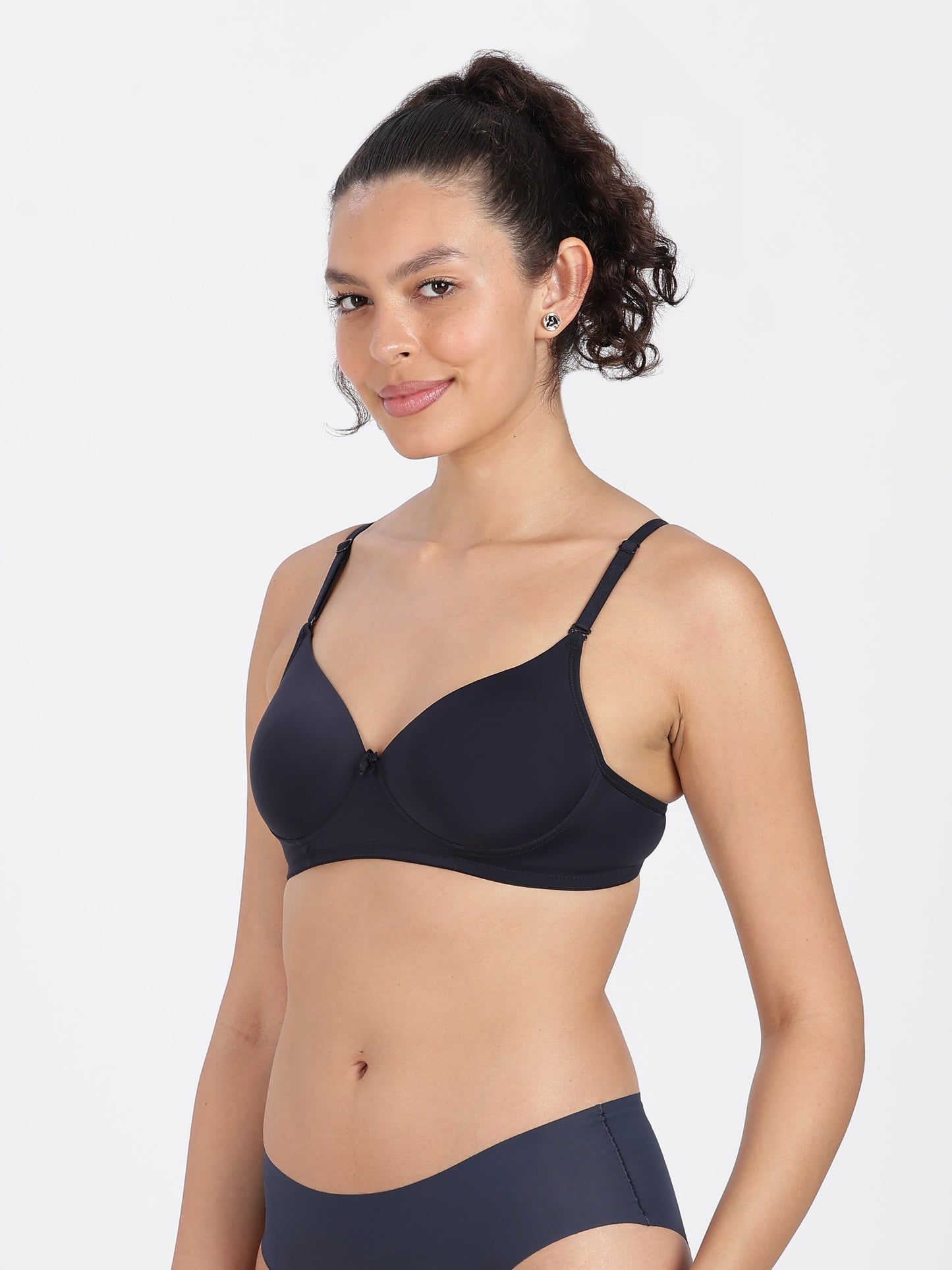 Navy Blue Flawless Fit Ultra-Comfort Padded Bra