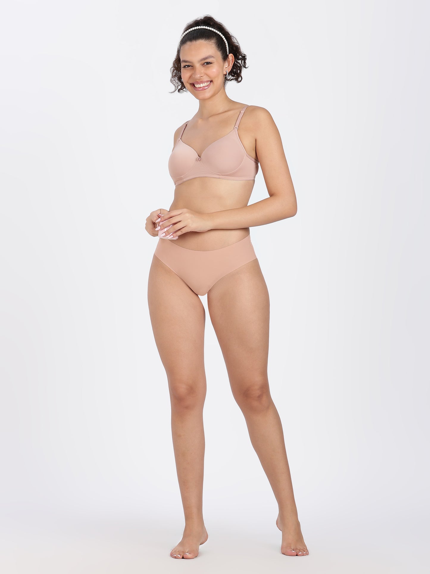 Nude/Light Beige Flawless Fit Ultra-Comfort Padded Bra