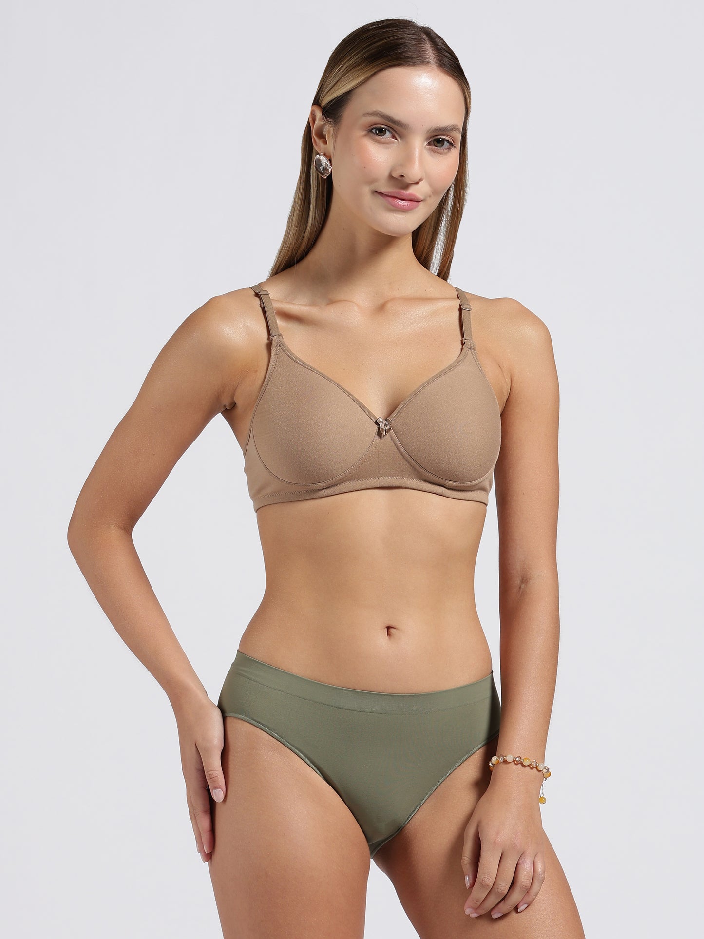 Light Nude Beige Cloud Fit Lightly Padded Bra