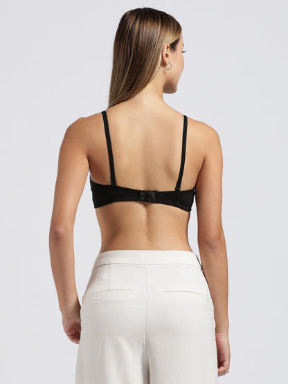 Black Cloud Fit Lightly Padded Bra