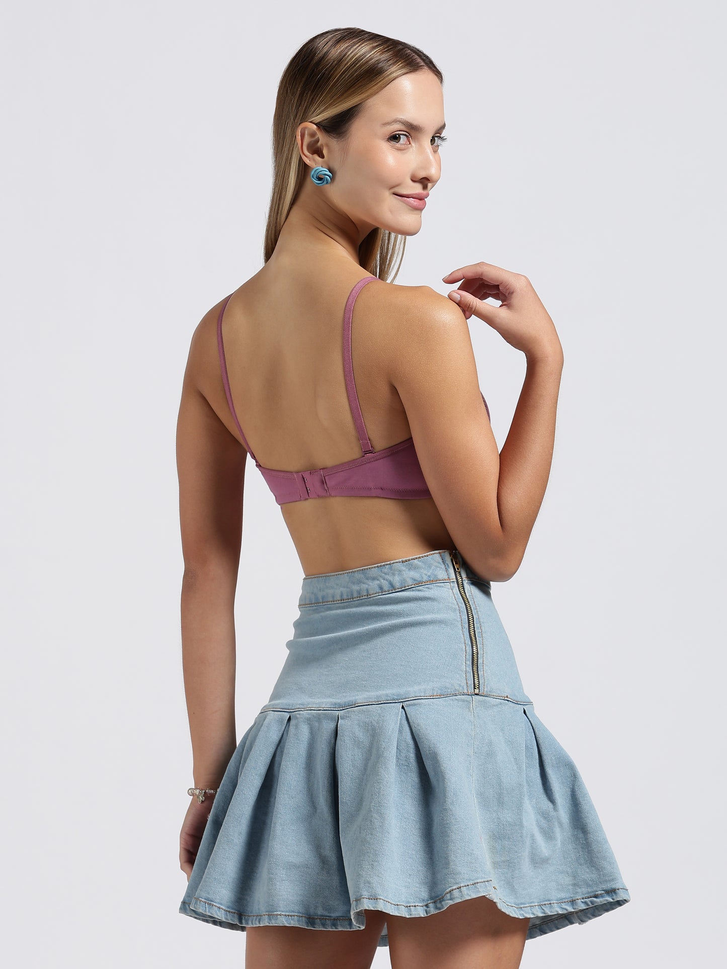 Dusty Rose Cloud Fit Lightly Padded Bra