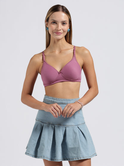 Dusty Rose Cloud Fit Lightly Padded Bra