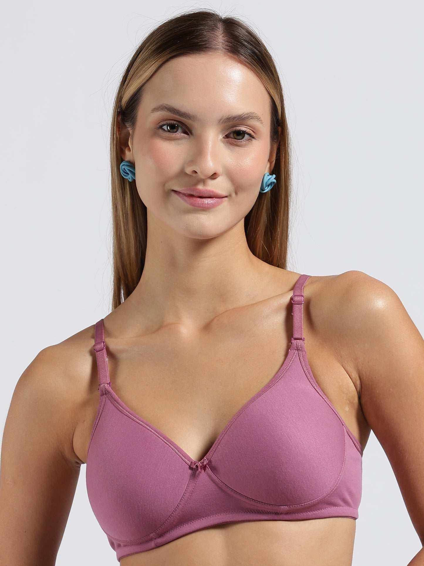 Dusty Rose Cloud Fit Lightly Padded Bra