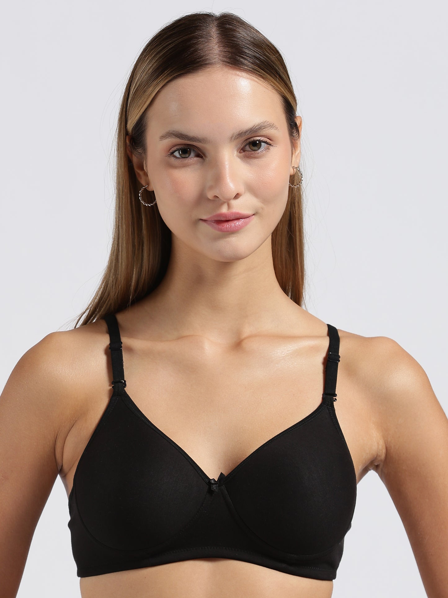 Black Cloud Fit Lightly Padded Bra