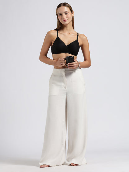 Black Cloud Fit Lightly Padded Bra