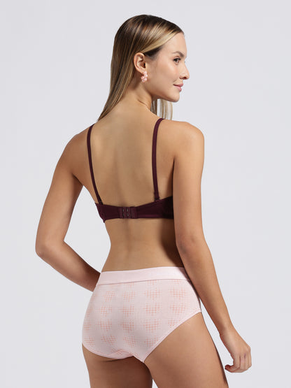 Wine Cloud Fit Lightly Padded Bra